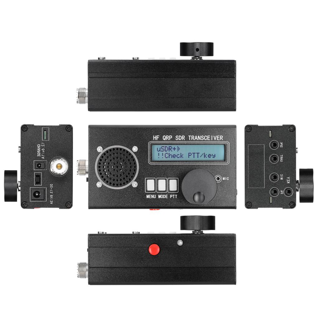 USDR uSDX 8-полосный SDR всережимный высокочастотный SSB QRP трансивер с индикатором мощности и КСВ