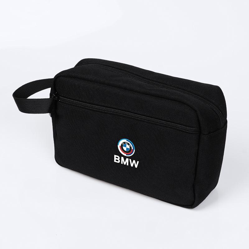 Car Interior Canvas fabric Handbag Valve Cap Accessories For BMW X1 X2 X3 X5 X4 X6 X7 iX3 F20 F10 F07 E70 E46 E90 E92 E60 E39 SU5