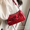 Large Capacity Bag Women's Autumn and Winter 2025 New Fashion Niche Design Shoulder Messenger Bag Commuter Underarm Small Square Bag