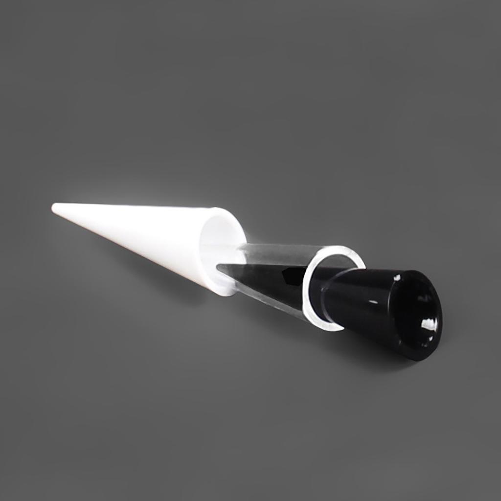 1шт прозрачный акриловый треугольный конусный держатель для колец для хранения ювелирных изделий пластиковый держатель для колец