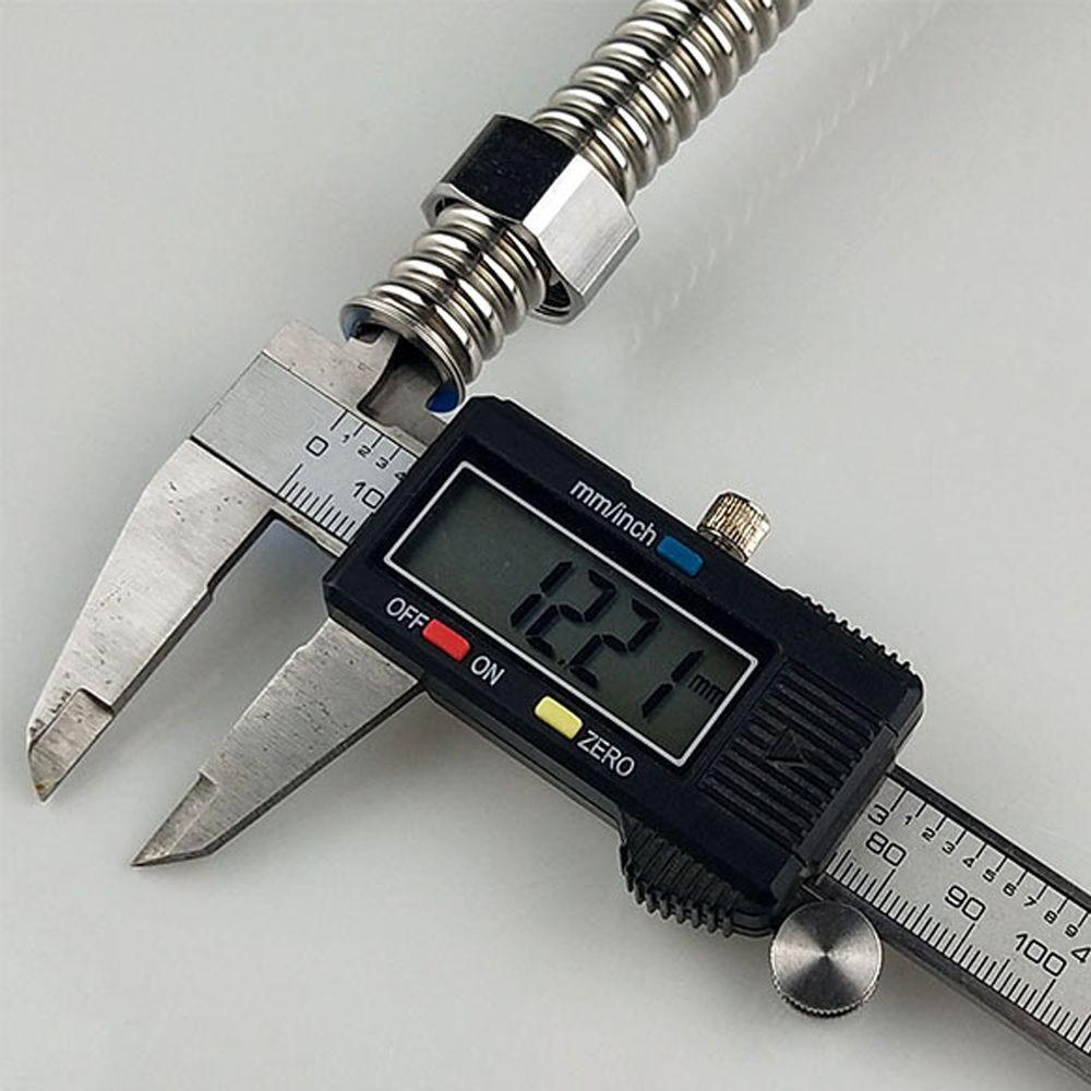 G1/2" Metal Durable Extendable Home Water Heater Connector Hose Tube Plumbing Corrugated Pipe