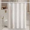 Bathroom Thickened Waterproof Curtain Mildew Proof Shower Curtain Shower Partition Curtain Shower Curtain Bathroom Curtain Free Perforation