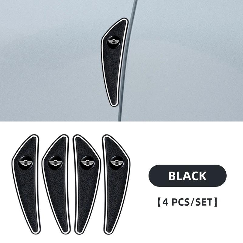 4pcs Car Body Bumper Antis-scratch Anti-collision Rubber Strips for BMW MINI WORKS One Cooper JCW R60 R59 R58 R57 R56 R55