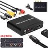 4K HDMI ARC Audio Extractor ARC To SPDIF Coaxial L/R Stereo 3.5mm Jack Audio Adapter Return Channel Converter for HDTV Amplifier