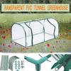 Plant Cover Frame Removable Steel Zipper Garden GreenHouse PVC Warm Garden Outdoor Household Plant 128x60x58cm