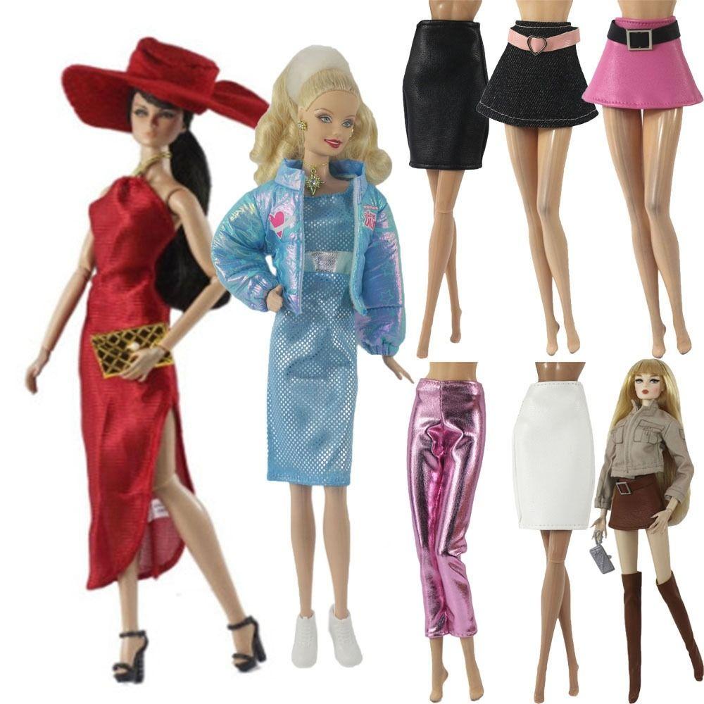 Модная повседневная одежда разных стилей, аксессуары для кукол, одежда для девочек своими руками для кукол BJD 1/6