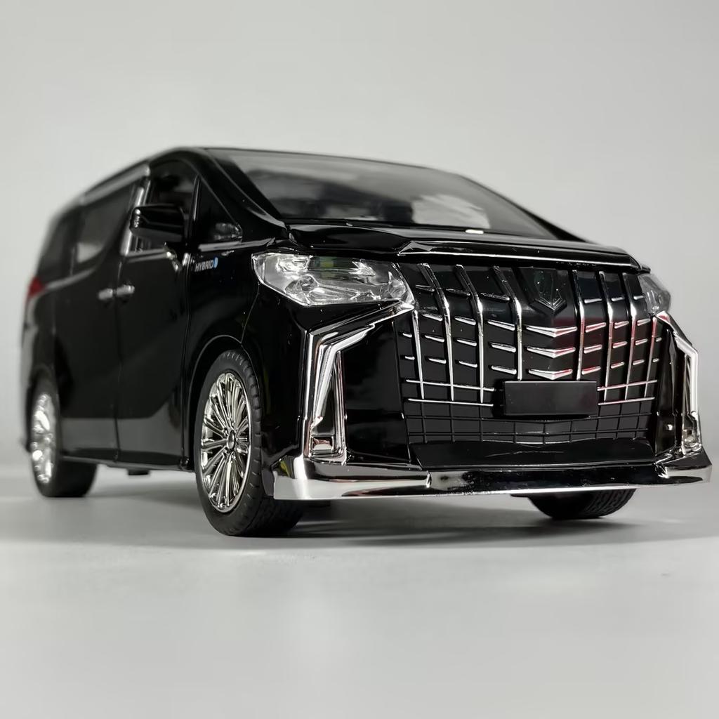 1:24 Toyota Alphard Контроль ключа MPV Сплав Металл Литье под давлением Модель автомобиля Домашние модные украшения и украшение для рабочего стола компьютера Подарок TZ0