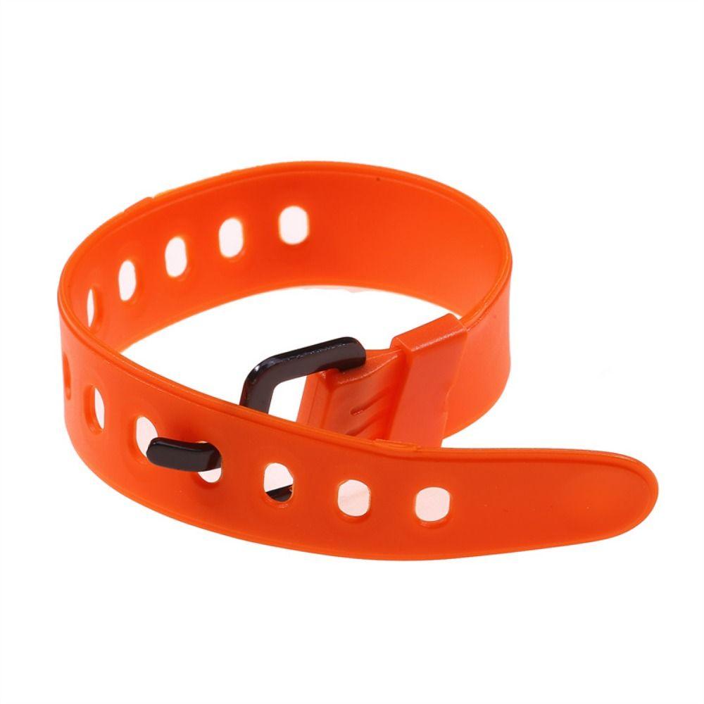 2Pcs Multi-purpose Ties Cable Straps Unbind Quickly Fastener Tape Rubber Tension Strap Cargo