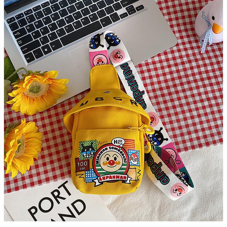 Новая супер милая сумка для мальчиков и девочек, нагрудная сумка, сумка-мессенджер, мультяшная сумка на плечо, сумка для мобильного телефона