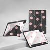Cartoon Butterfly Flower Holder Cover Tablet Case For iPad Mini 6 7 Pro 2025 Air 4 5 M3 M2 1 2 M4 11inch Pro 11th 10th 9th 8th