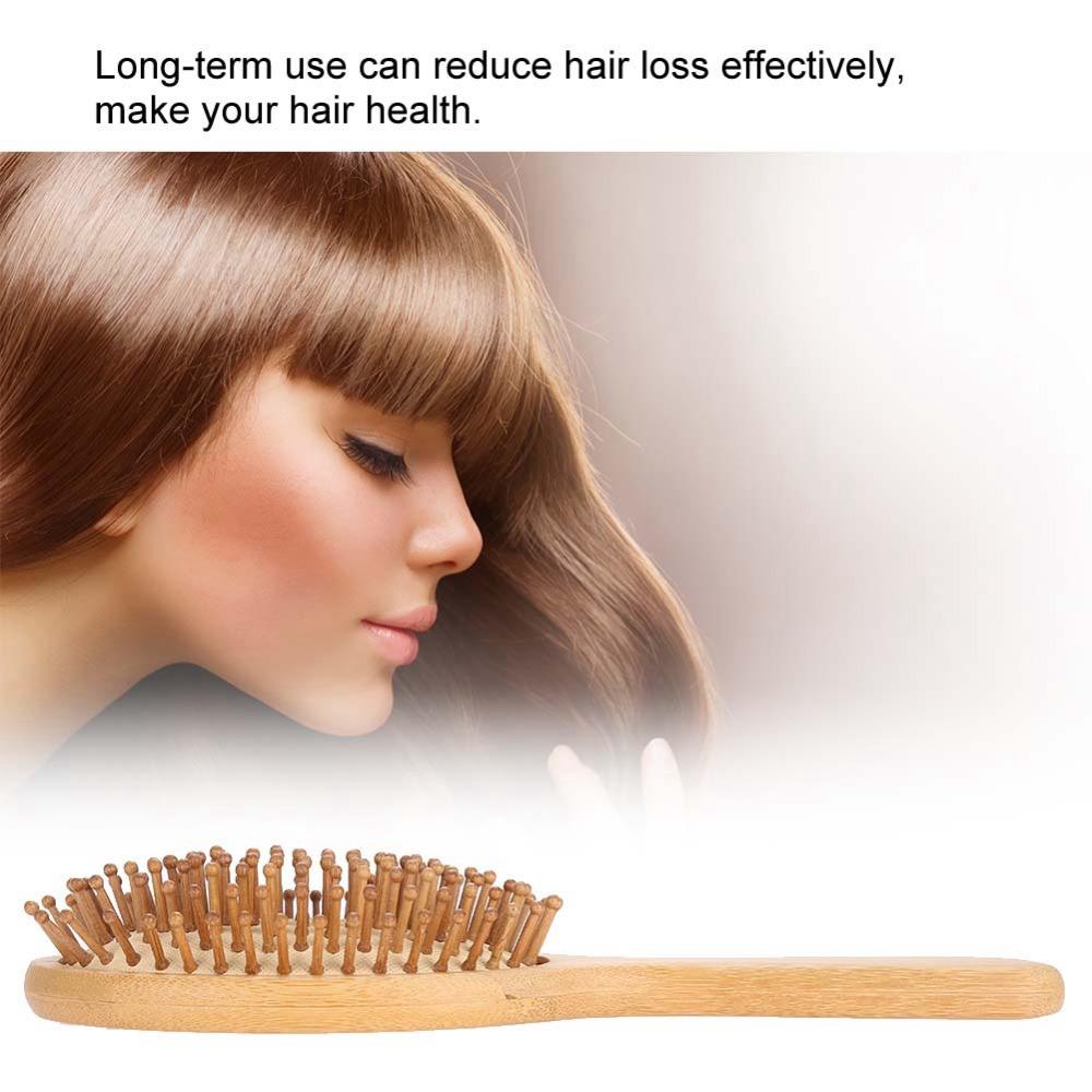 Wood Anti Static Hairbrush Promote Blood Circulation Wooden Hair Comb Hair Care