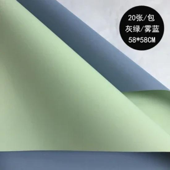 20 шт. водонепроницаемая 2 цвета оберточная бумага для цветов розы в корейском стиле толстая подарочная оберточная бумага для цветов флориста