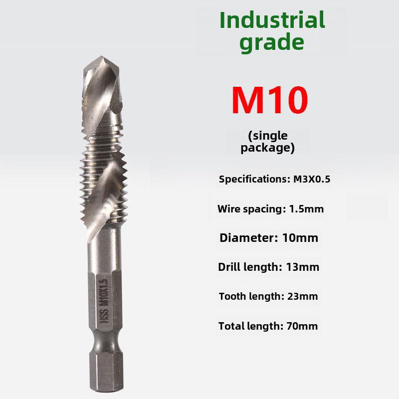 Универсальная ручная дрель-метчик для сверления и нарезания резьбы