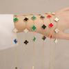 Titanium Steel Does Not Lose Color Four-leaf Clover Bracelet Five Flowers Bracelet Female Ins202 New Net Red Jewelry