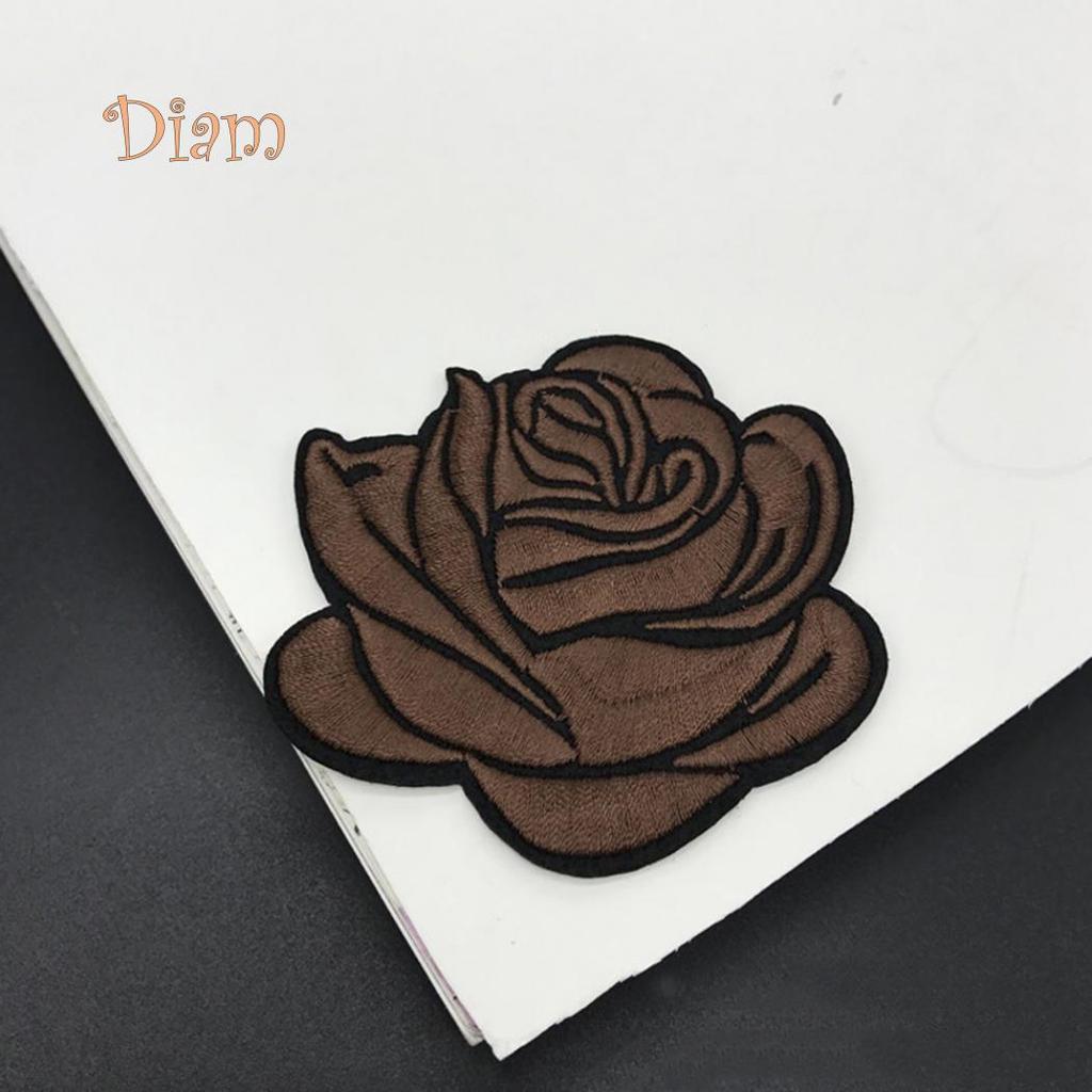 Lachepper значок в виде розы, железная нашивка, украшение, цветок, сумка, шляпа, аппликация, аксессуары для одежды, аксессуары