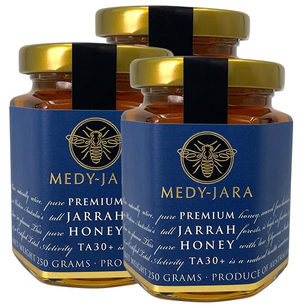 Премиальный мед Джала ТА 250 г x 3 шт. Ненагретый сырой мед. Такая же оздоровительная активность, как и у меда Манука 30+