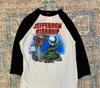 Винтажная футболка с рукавами реглан Jefferson Starship, концертный тур 1983 года, РЕПРИНТ, Размеры XS-2XL