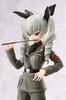 Girls Panzer Commander Girls Collection Anchovy Regular Edition Scale Painted Finished Figure & 1/8 ABS&ATBC-PVC