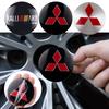 4Pcs 56/60MM Car Wheel Center Hub Caps Badge Tire Rim Cover for Mitsubishi Pajero Sport ASX Lancer L200 Attrage Xpander Eclipse