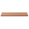 Table Top 60x40x1.5 cm Rectangular Solid Wood Beech