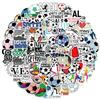 100 Popular World Cup Football Graffiti Stickers Decorate Suitcase Notebook Waterproof Stickers