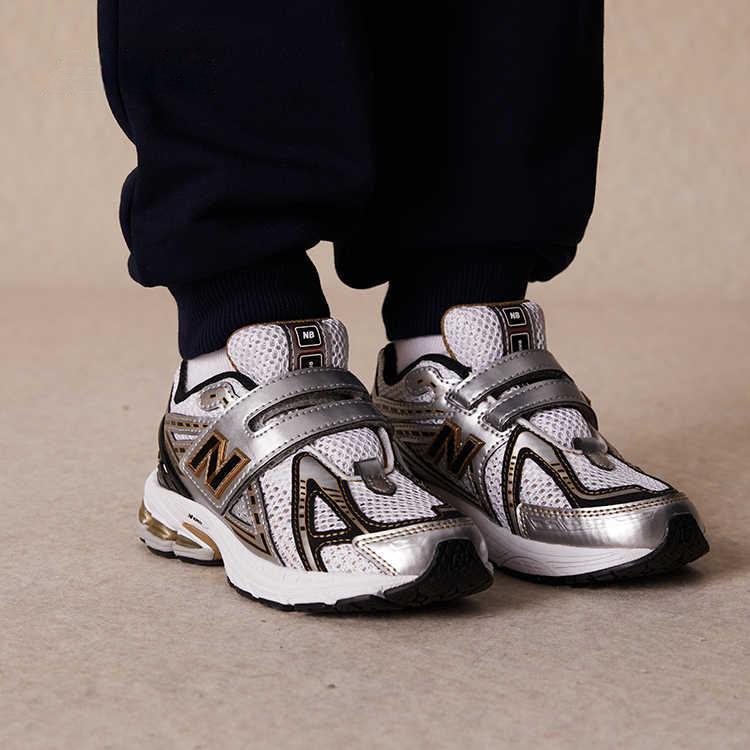 New Balance 1906R Comfortable Versatile Shock Absorbing Low Top Kids Running Shoes Kids Running Shoes Silver White PV1906RA