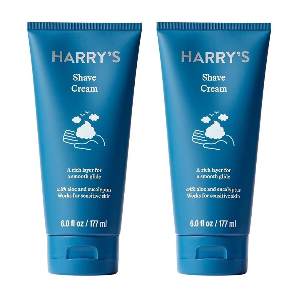 Крем для бритья Harry's - мужской с эвкалиптом, 2 упаковки, 170 г, 6 унций 110817