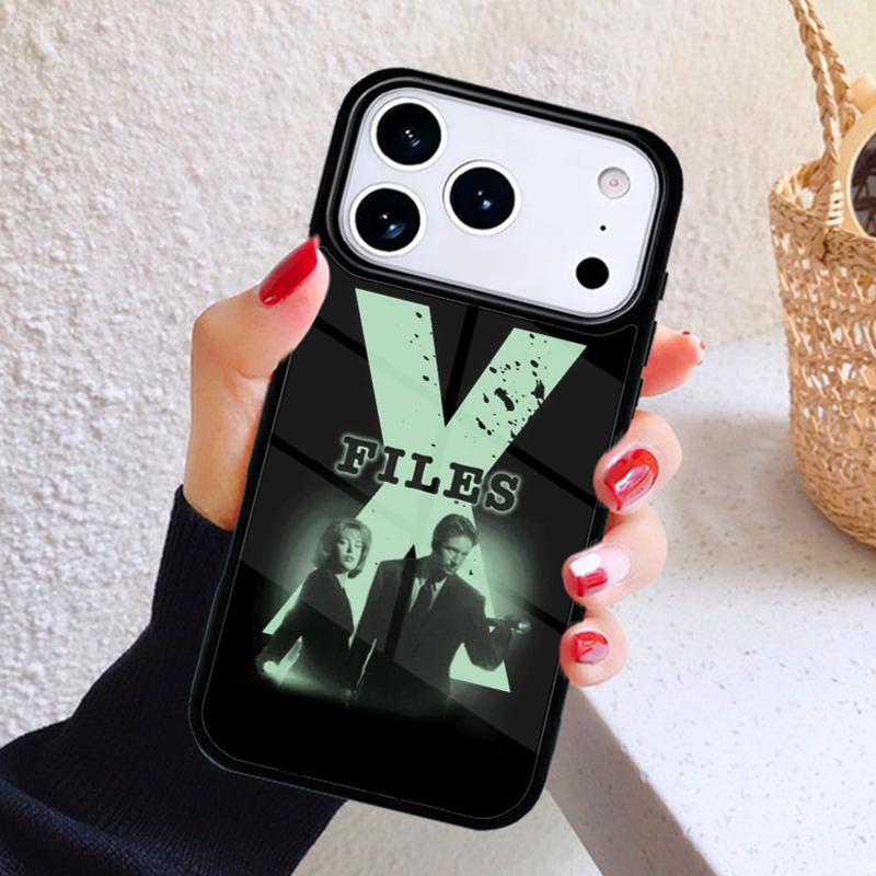 The X Files TV Series Bumper Phone Case For iPhone 17 Air 16 15 14 13 12 11 Pro Max Plus