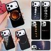 Чехол для телефона «Лунное сияние» Фазы Луны Для iPhone 17 Air 14 15 13 12 Max Чехол Для Apple 16e 11 Pro Max Plus Coque