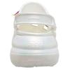 Crocs Женские Белые EVA Круглый Носок Платформа Дышащие Уличные Клоги 211629-100