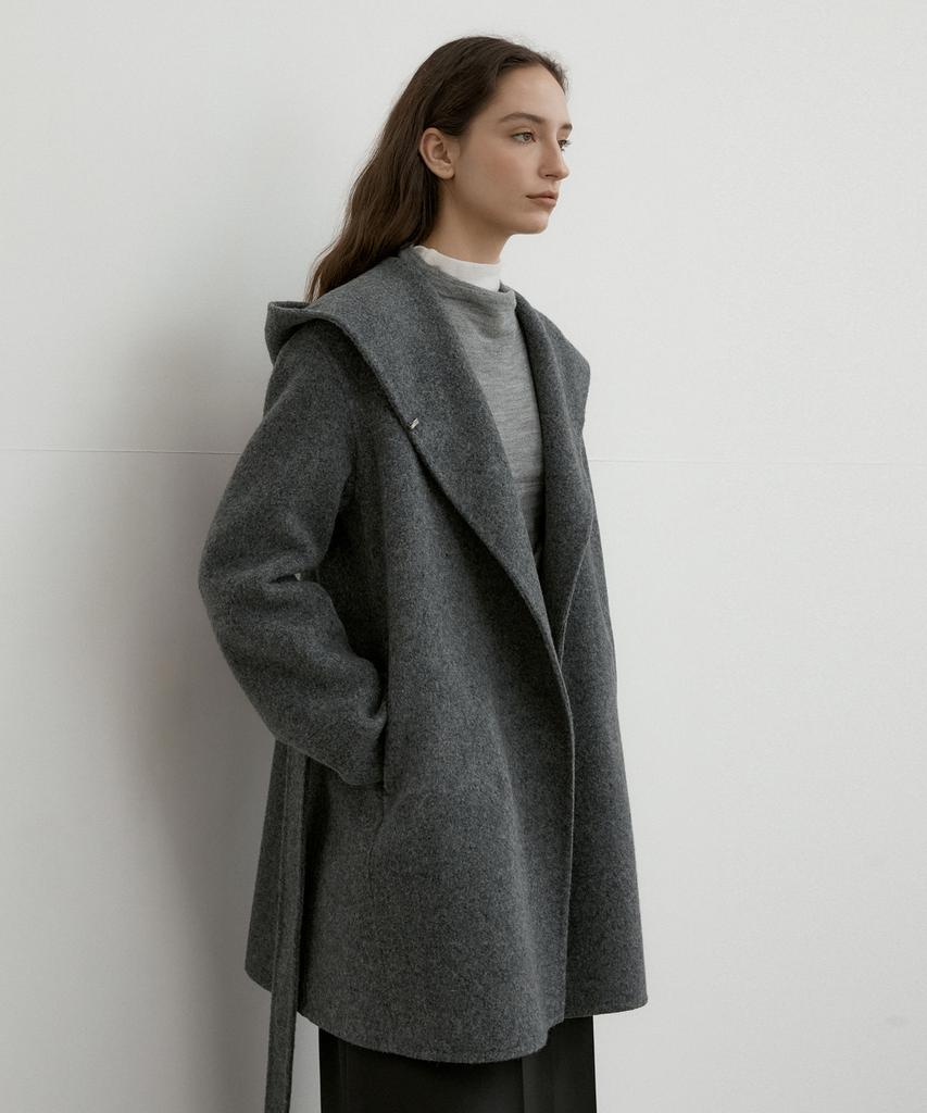 Octette Hand Made Hood Coat_3Color