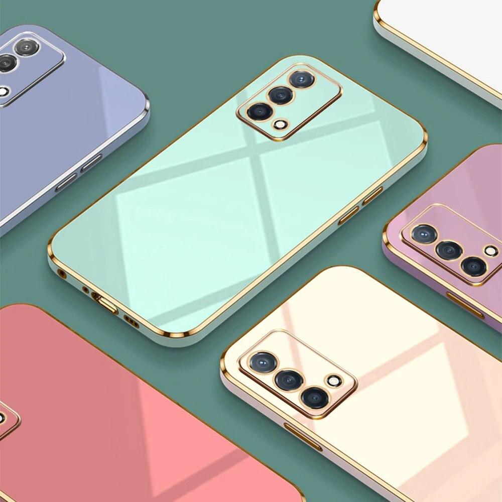 Чехол для Oppo A74 OPPO A74 4G, чехол для телефона oppo F19, чехол F19S, CHP2219 CPH2223, роскошный противоударный чехол с квадратным покрытием