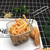 Креативная корзина для закусок, ресторанная корзина для жареных закусок, большая и маленькая корзина для картофеля фри, мини-корзина для жареной курицы