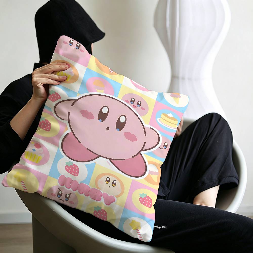 Hot Lovely KKirbies pillow cover sofa cushion cover home room decoration children gift
