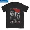 Vintage The Lost Boys Vampire T-Shirt Men Women's Crew Neck Cotton T Shirts Horror Movies Short Sleeve Tees Adult Clothes