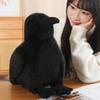 Cartoon Black Crow Doll Interesting Funny Animal Plush Doll Boys Girls Crow Plush Toy  Kids Toy