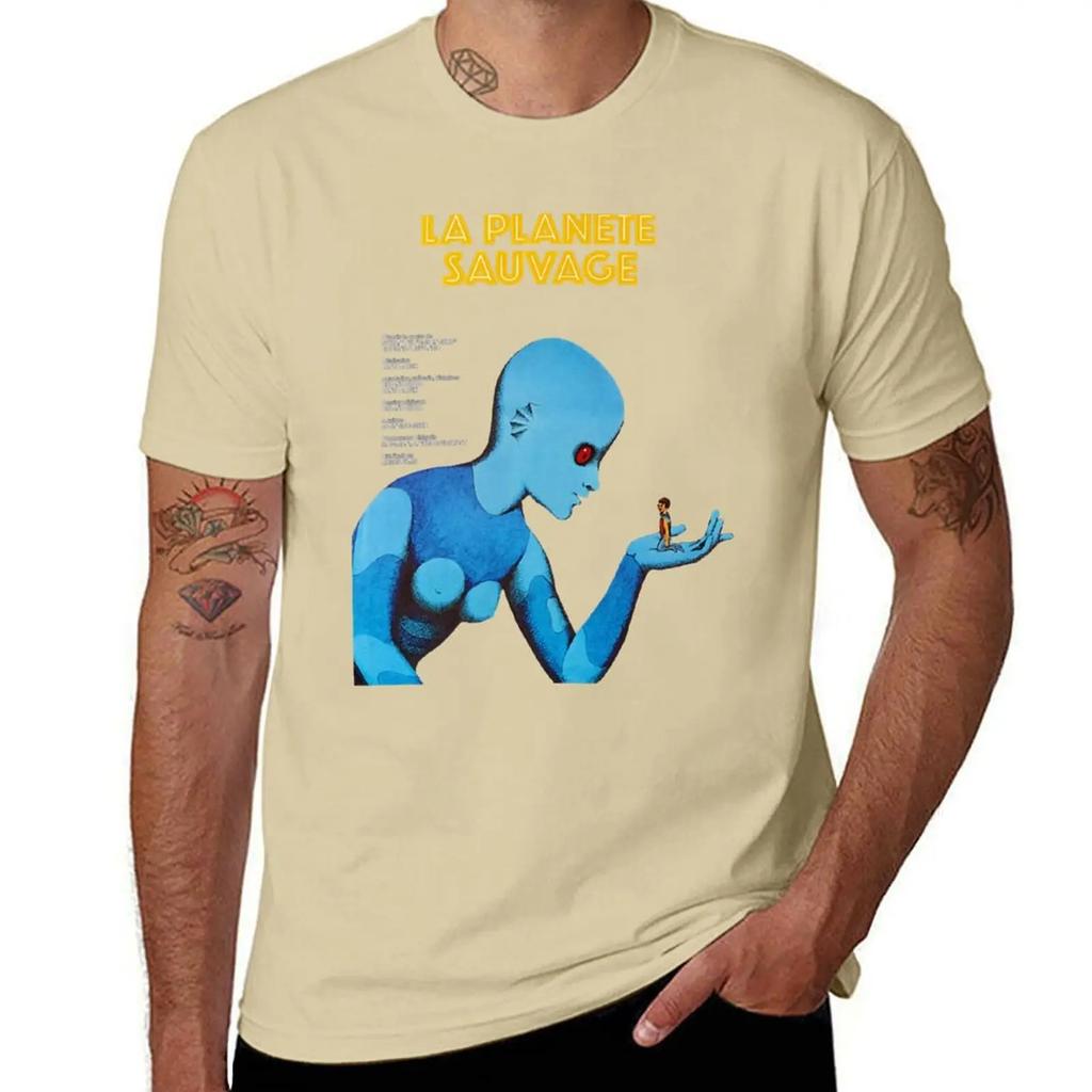 Fantastic Planet La Planete Sauvage Футболка Аниме Фигурки Аниме Футболки Для Унисекса Графические