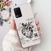 Чехол для телефона Realme 8 5G RMX3241 Realme8 5G Элегантный Цветочный Кот Печать Мягкий Силикон Прозрачный ТПУ Чехлы