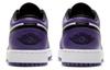 Jordan 1 Низкий суд Пурпурный Белый GS 553560-500