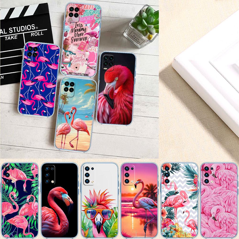 CJ54 Flamingos Pink bird flower Phone Case for Motorola Moto Edge 20 30 40 50 S30 Fusion Ultra Pro Neo Lite + G200 G23