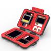 SD/TF/XQD/CF/SIM Card Storage Case Portable ABS+Rubber Waterproof Memory Card Storage Box