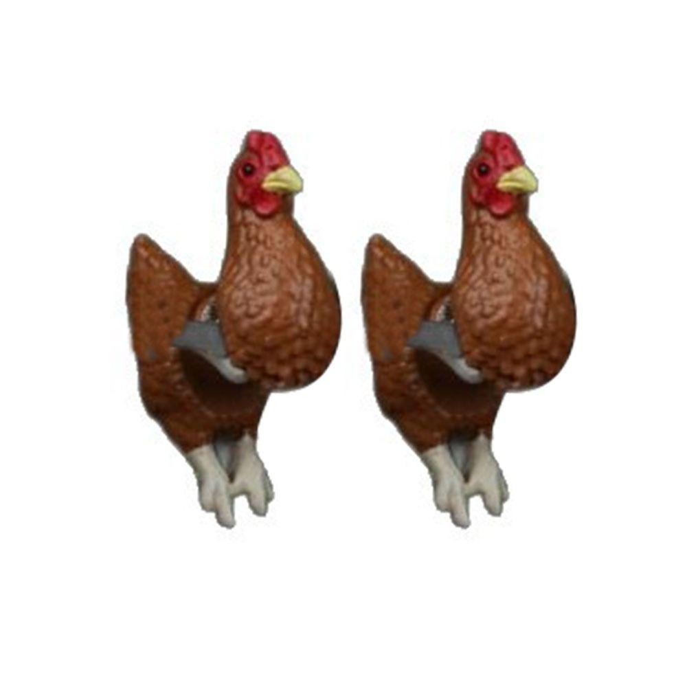 Элегантные Забавные Серьги-Курицы Фермерские Украшения Животные Ретро Серьги Забавные Подарки