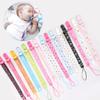 Strap Nipple Holder Soother Pacifier Clip Pacifier Children Baby Clip Anti-lost Nipple Kids Chain Leash Holder Dummy Appease Handmade