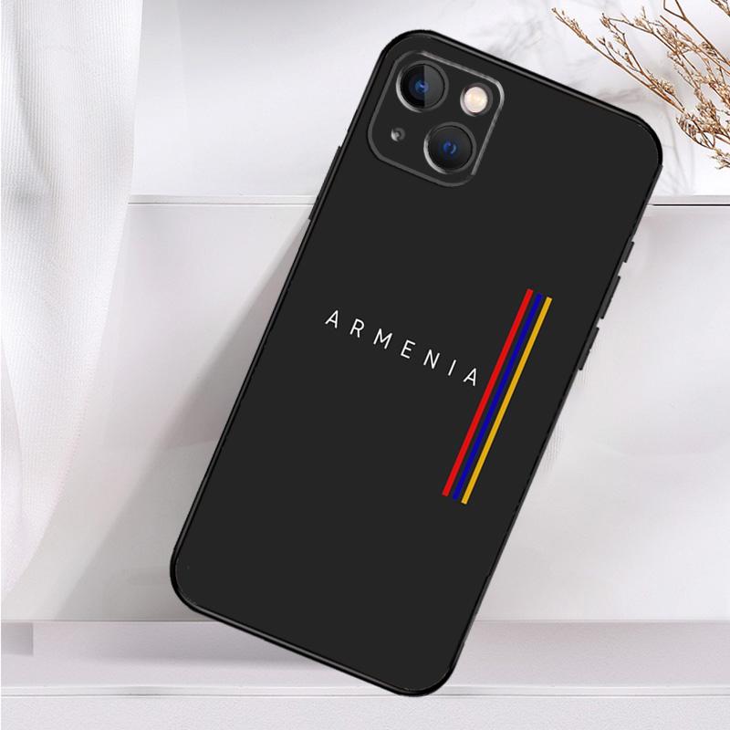 Чехол с армянским флагом для iPhone 14 13 12 11 16 15 Pro Max Mini Cover X XR XS 8 7 14 16 15 Plus Аксессуары