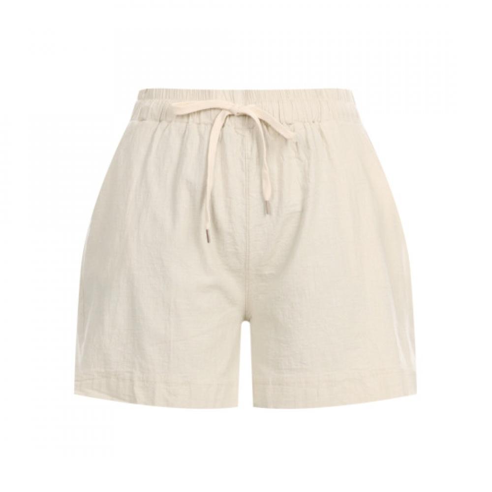 Shop   Women S Pocket Vacation ShortS Beige Pic Wpt 20651