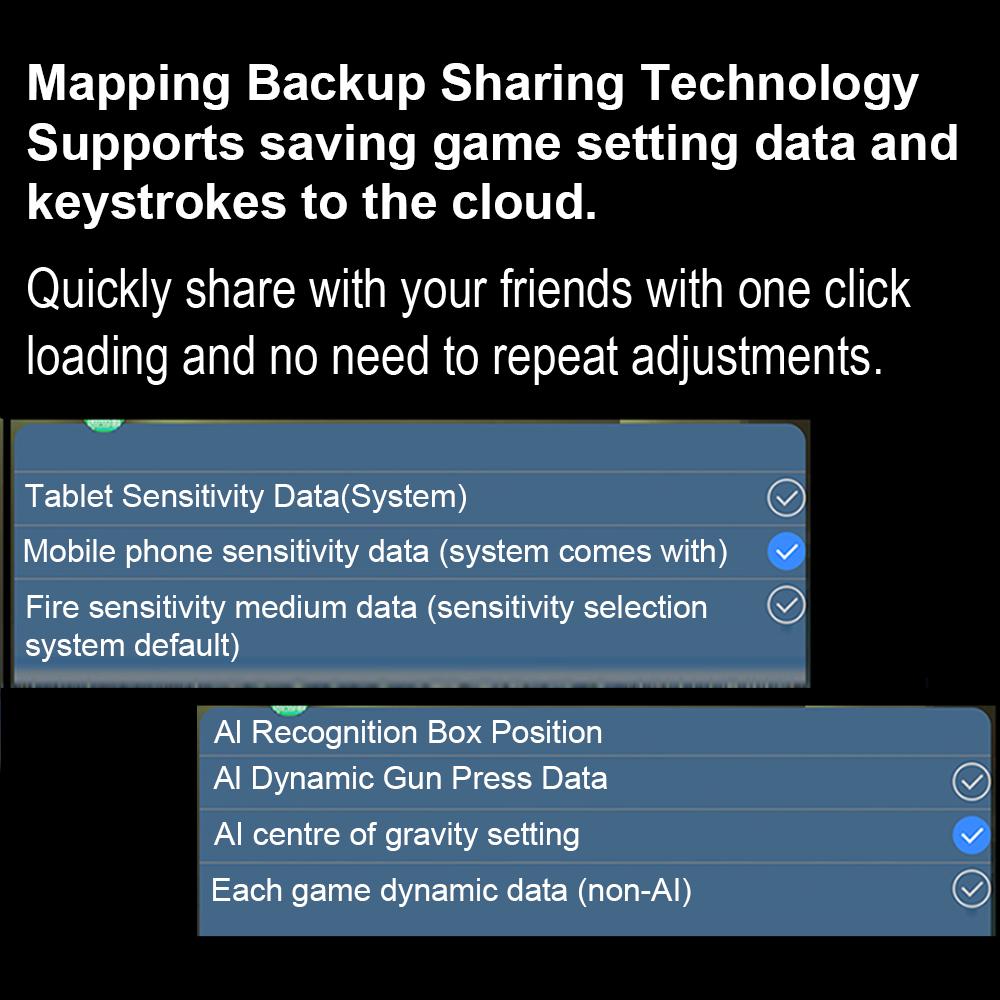 Конвертер для клавиатуры и мыши, портативная портативная игровая клавиатура и мышь с интеллектуальным распознаванием