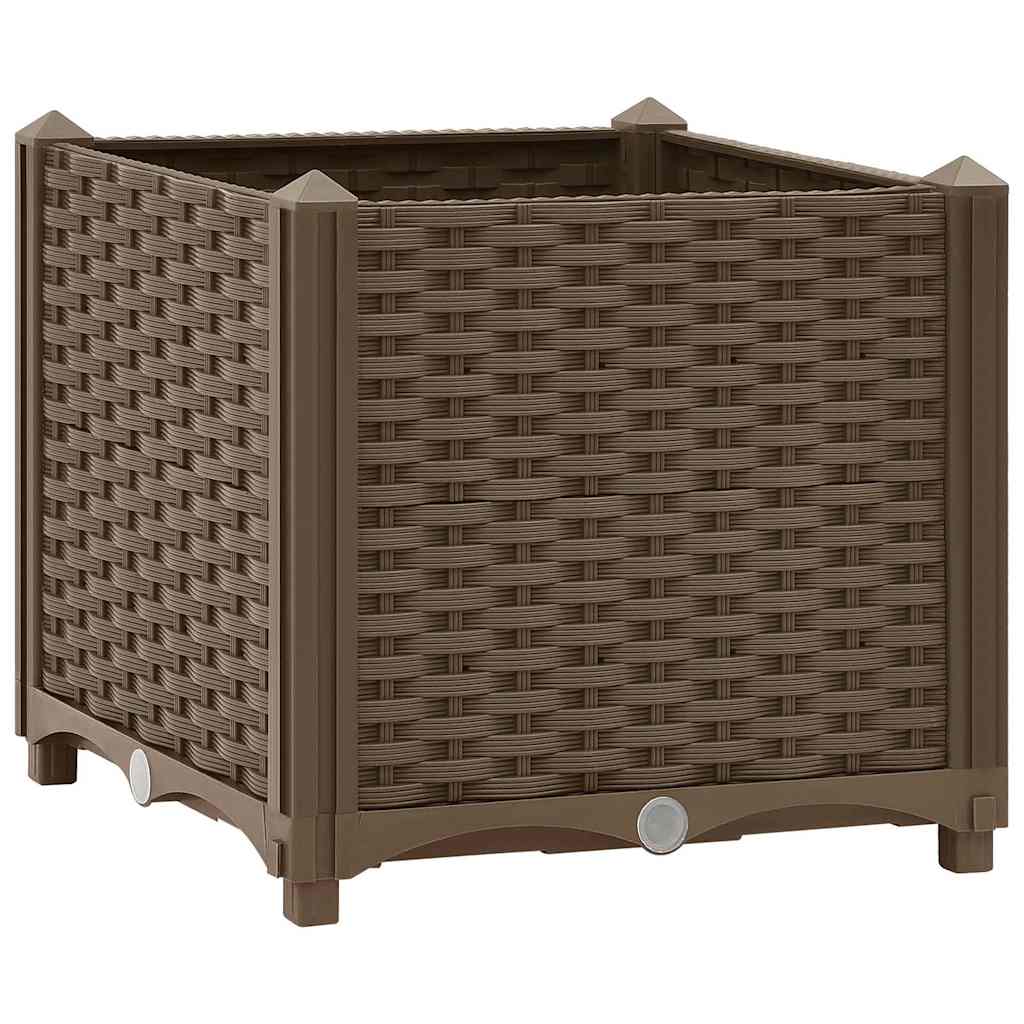 vidaXL Hochbeet 40x40x38 cm Polypropylen