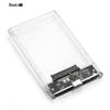 Прозрачный корпус для 2,5-дюймовых SATA SSD и механических жестких дисков с USB 3.0 для мобильных компьютеров