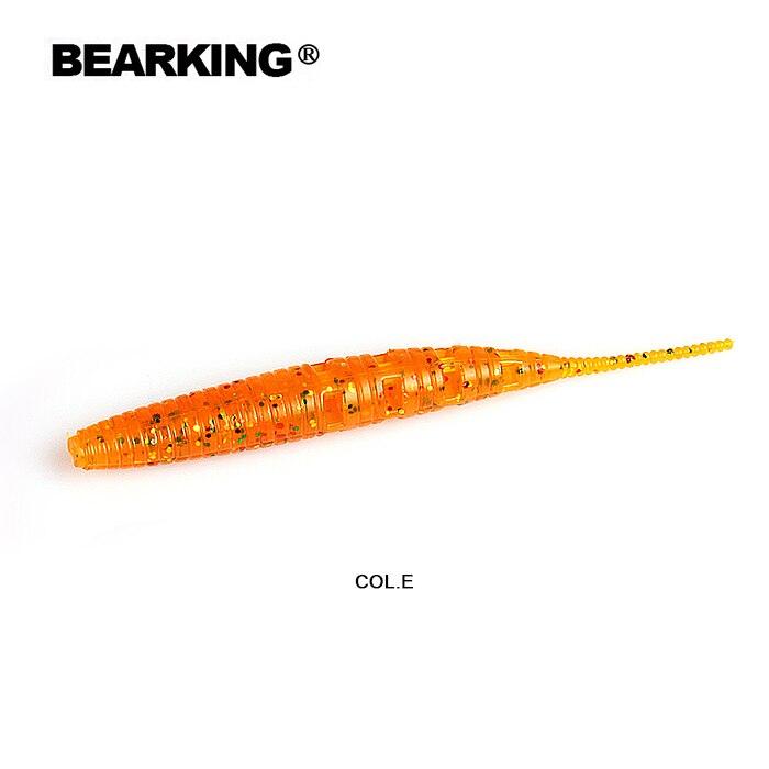 BEARKING Fishing Lure 90mm 2.5g 10pcs / Bag Soft Baits Fishing Wobbler Bass Bait Artificial Fishing Soft Lure Tacke
