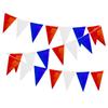 Новое украшение Треугольный флажок на веревке 20*30см 50шт